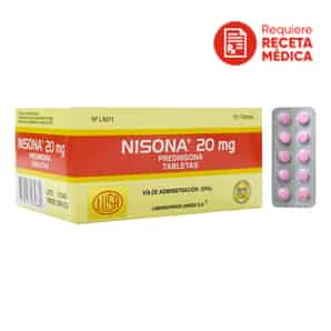 Nisona 20 Mg Tableta - Caja 120 UN