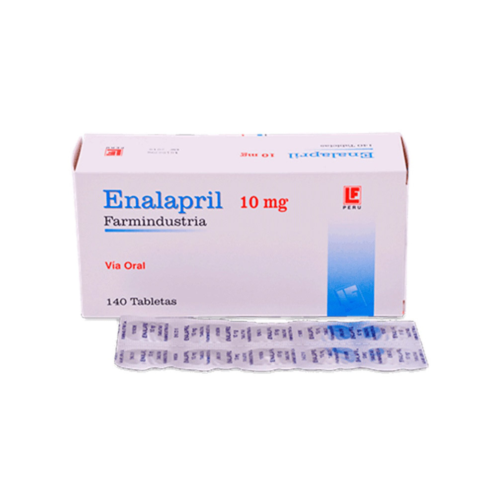 Inkafarma Enalapril 10 Mg Tableta