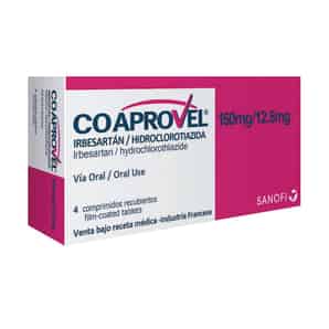 Coaprovel 150mg-12.5mg Comprimido Recubierto