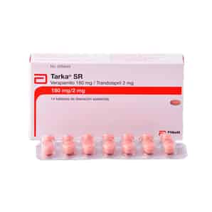 Tarka sr 180mg-2mg Tableta Recubierta de Liberación Prolongada