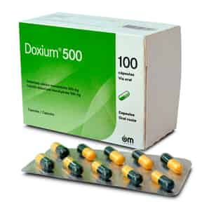 Doxium 500mg Cápsula - Caja 100 UN