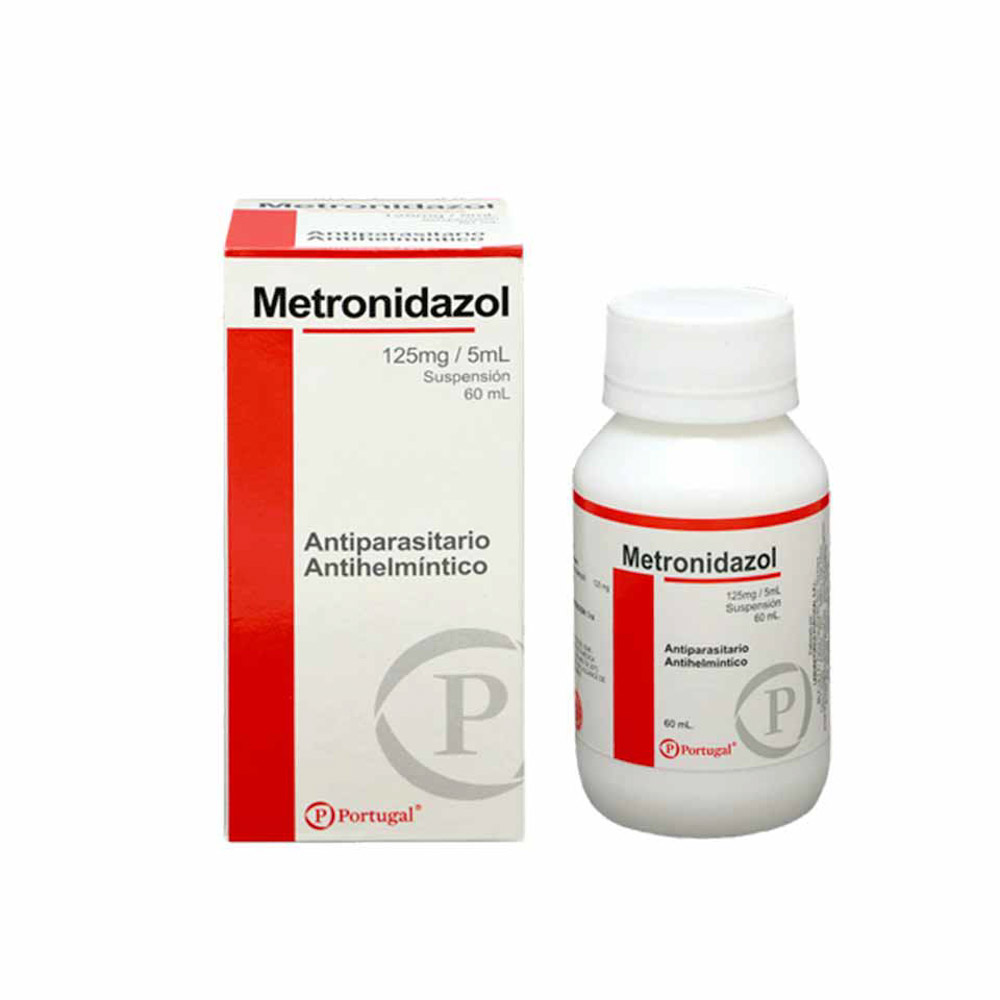 Metronidazol 125 mg/5ml Suspensión oral | Inkafarma