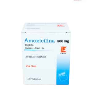 Amoxicilina 500mg Tableta Farmindustria