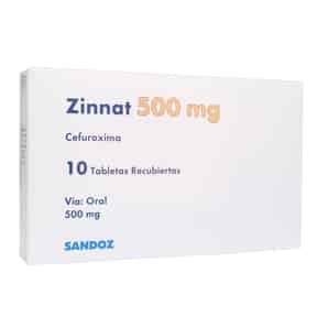 Zinnat 500 Mg Tabletas Recubiertas