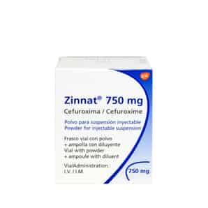 Zinnat®750mg Polvo Para Suspensión Inyectable