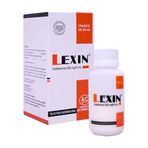 Lexin 250mg/5ml  Polvo para suspensión oral