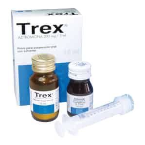 Trex 200mg/5ml Polvo para suspensión oral