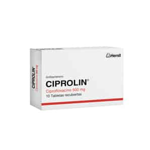 Ciprolin 500 Mg Tabletas Recubiertas
