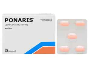 Ponaris 750 Mg Comprimidos Recubiertos - Caja 5 UN