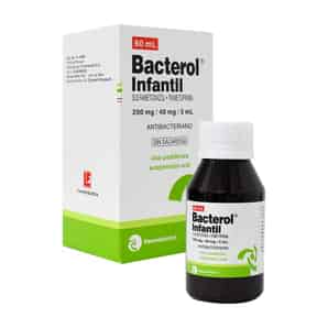 Bacterol Infantil 200mg-40mg/5ml Suspensión Oral