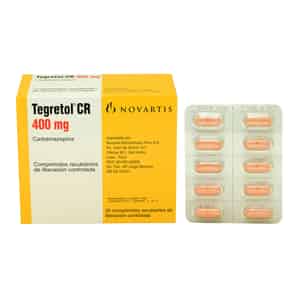 TEGRETOL CR 400MG COMPRIMIDO RECUBIERTO DE LIBERACION CONTROLADA