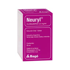 Neuryl 2,5MG/Ml Solución Oral
