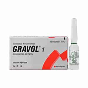 Gravol 1  50mg/mL Solución Inyectable