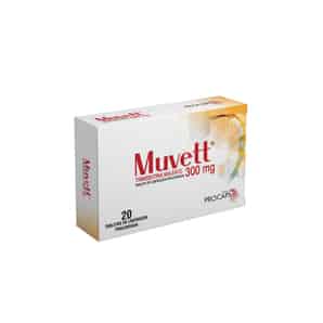 Muvett 300 Mg Tabletas