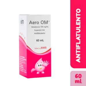 Aero-OM 100mg/ml Suspensión Gotas Sabor Anís - Frasco 60 ML