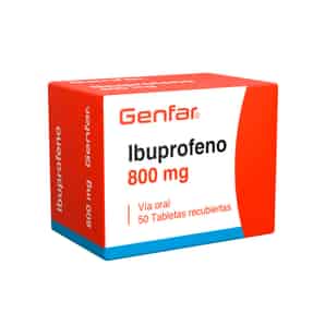 Ibuprofeno 800mg Tableta Recubierta