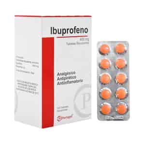 Ibuprofeno 400mg Tableta Recubierta