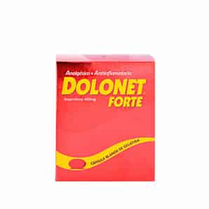 Dolonet Forte 400mg Cápsula Blanda De Gelatina