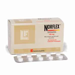Norflex 100mg Tableta de Liberación Prolongada