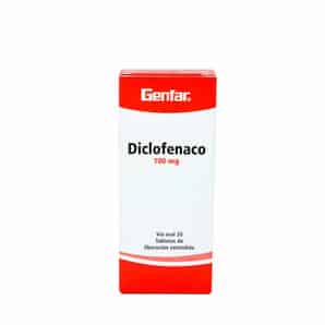 Diclofenaco 100mg Tabletas