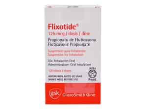 Flixotide 125 Mcg/Dosis Inhalador Oral - Frasco 120 DSS