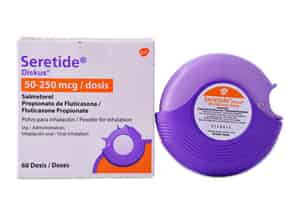 Seretide Diskus 50Mcg-250Mcg/dosis Polvo para Inhalación