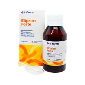 Eliprim Forte 400mg - 8mg/5ml Suspensión oral