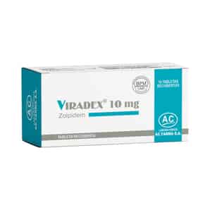 Viradex 10mg Tableta recubierta