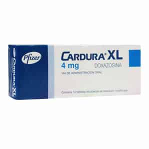 Cardura XL 4 Mg Tabletas Recubiertas de Liberación Modificada - Caja 14 UN