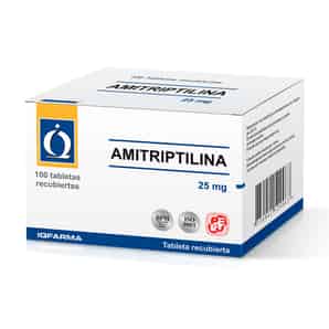 Amitriptilina 25mg Tableta Recubierta