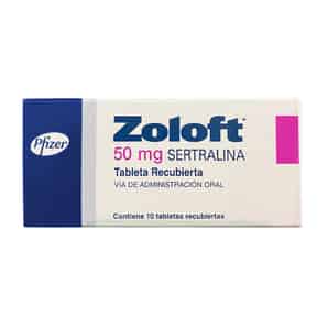 ZOLOFT 50MG TABLETA RECUBIERTA