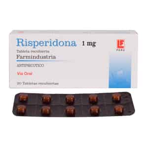 Risperidona 1mg Tableta Recubierta
