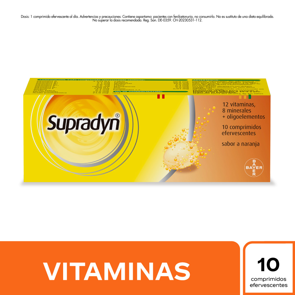 Vitamins For Life Vitamina C + Zinc Tableta Efervescente Sabor Naranja