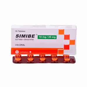 Simibe 10 Mg-20Mg Tabletas - Caja 30 UN