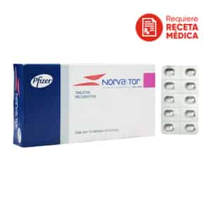 Norvastor 5Mg/10 Mg Tabletas Recubiertas - Caja 10 UN