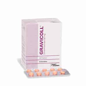 Gravicoll 50 mg Comprimido - Caja 100 UN