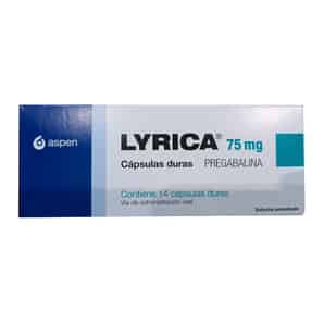 Lyrica 75mg Cápsula Dura
