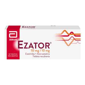 Ezator 10 mg-10 mg Tabletas Recubiertas