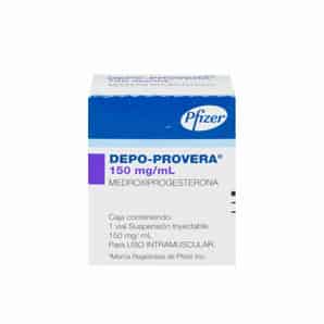 Depo-Provera 150 Mg/Ml Suspensión Acuosa Inyectable - Frasco vial 1 ML