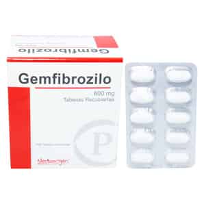 Gemfibrozilo 600mg Tabletas