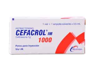 Cefacrol 1g Polvo para Inyección