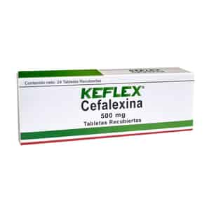 Keflex 500 Mg Tabletas Recubiertas