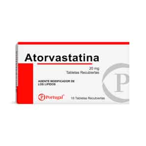 Atorvastatina 20mg Tableta Recubierta