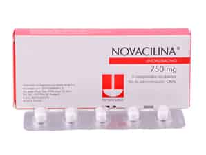 Novacilina 750 Mg Comprimidos Recubiertos - Caja 5 UN