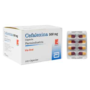 Cefalexina 500 Mg Cápsula