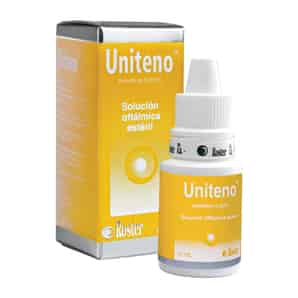 Uniteno 0.025% Solución oftálmica estéril