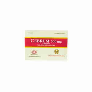 Cebrum 500mg Tableta Recubierta