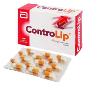 Controlip 160 Mg Cápsulas - Caja 30 UN