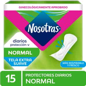 Protectores Diarios Normal Nosotras
