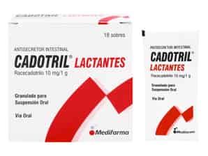 Cadotril Lactante 10mg/1g Granulos para Suspensión Oral